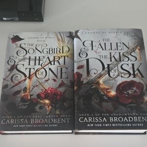 The Songbird & The Heart of Stone and The Fallen & The Kiss of Dusk Books